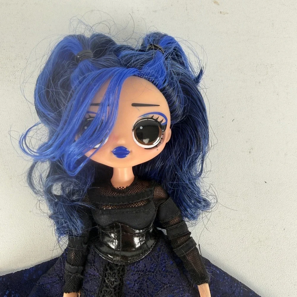 L.O.L. Surprise! OMG Moonlight B.B. Fashion Doll Blue Hair Lace Dress MGA 2019